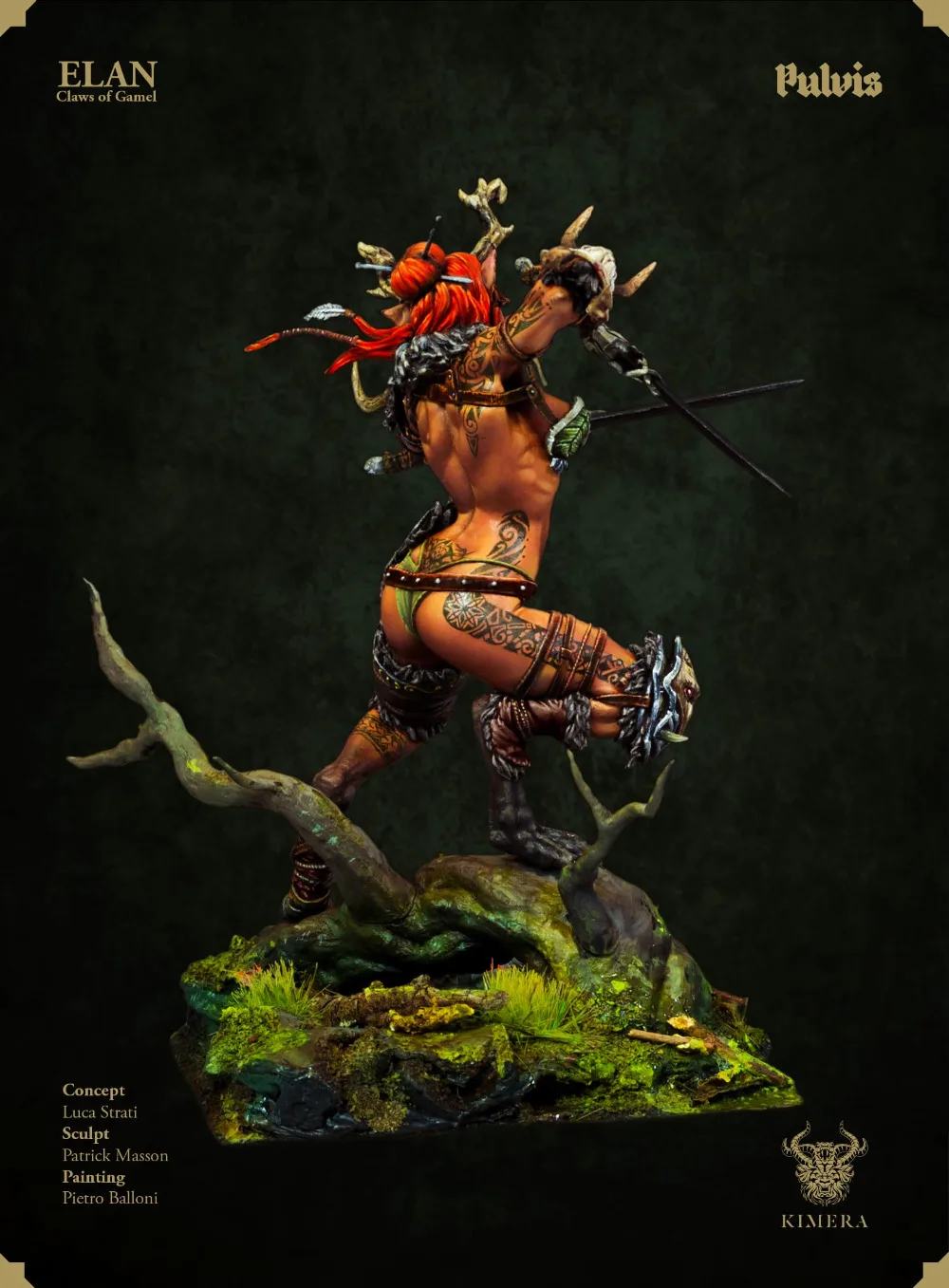 [Loong Way Miniatures] модели Kimera Elan 75 мм миниатюрные полимерные | Игрушки и хобби