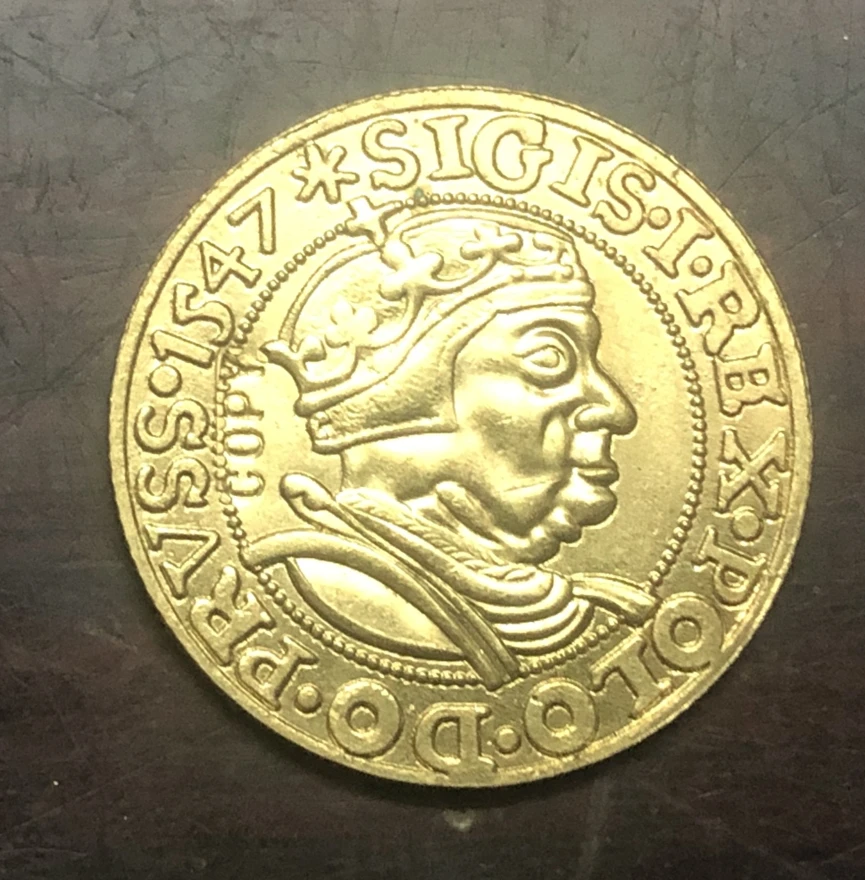 1547 Kingdom of Poland Dukat - Zygmunt I Stary Gdansk mint | Дом и сад