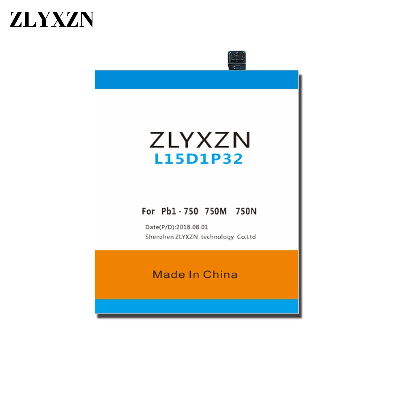 3 8 V 4800 мА/ч L15D1P32 для lenovo PB1 750 750N 750M 750P PHAB TD LTE Батарея|Аккумуляторы мобильных