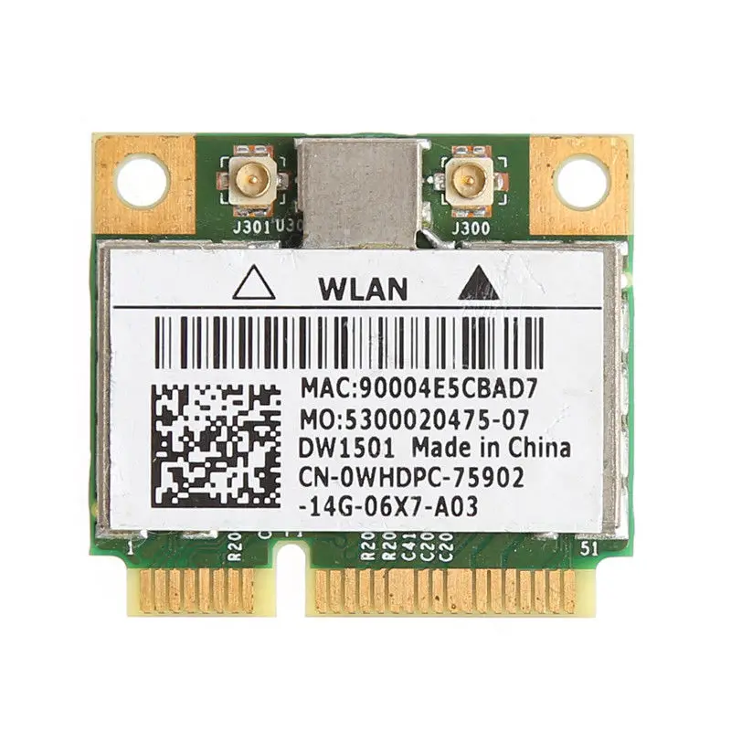 Карта для 150M Беспроводной Wi-Fi Mini PCI-E карты Dell DW1501 0K5Y6D Broadcom BCM94313HMG2L | Компьютеры и