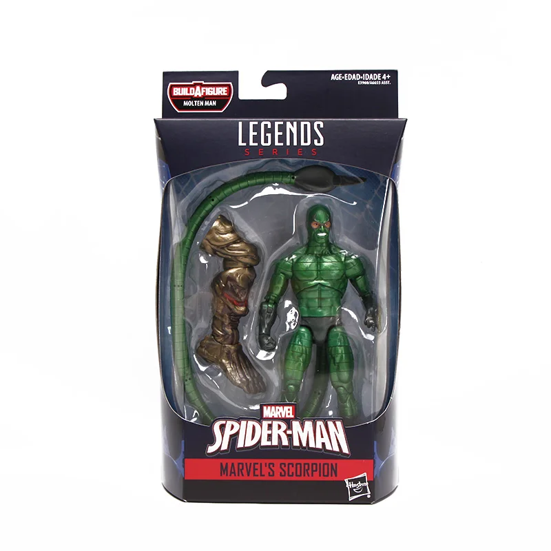 A6655 SCORPION 14,5-17 см, серия Marvel Legends, Человек-паук, вдали от дома, фигурка, Demogoblin Hydro-Man, Коллекционная модель, игрушки Мстители - Цвет: A6655 SCORPION