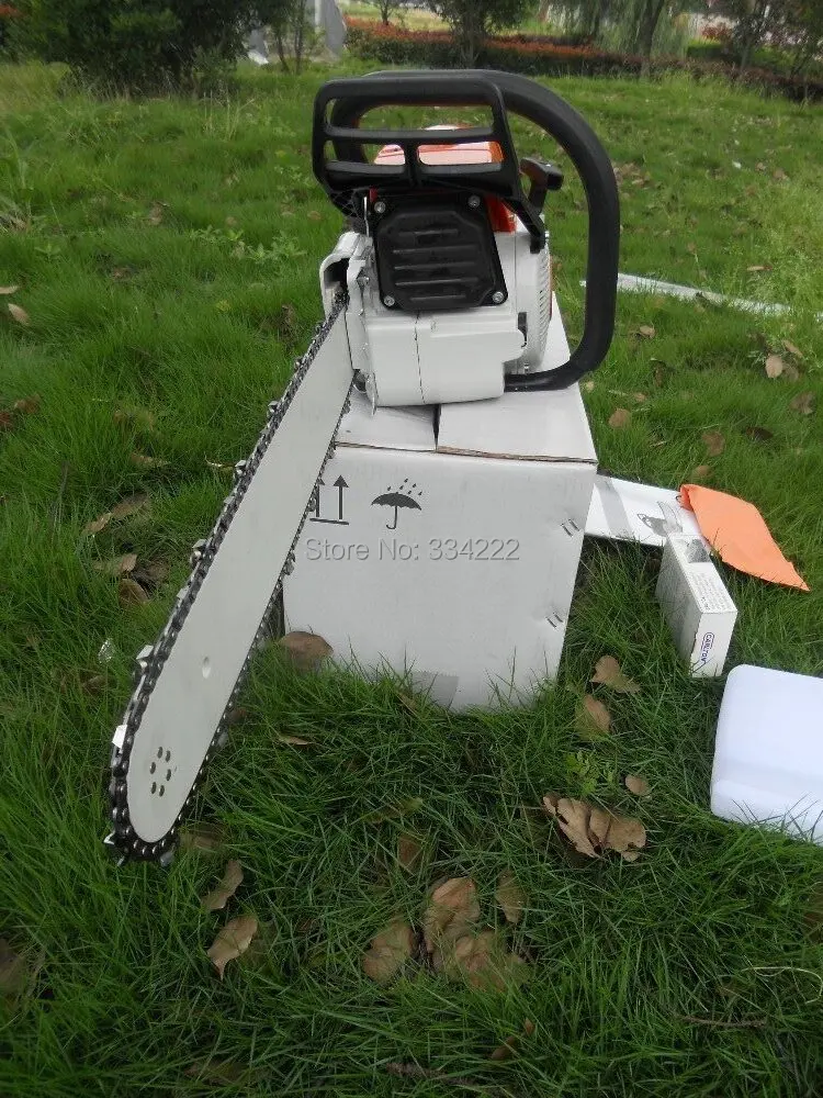 2 шт. ms381цепная пила с 1" бар, 72cc, хорошее качество бензопила Совершенно новая с бесплатной доставкой