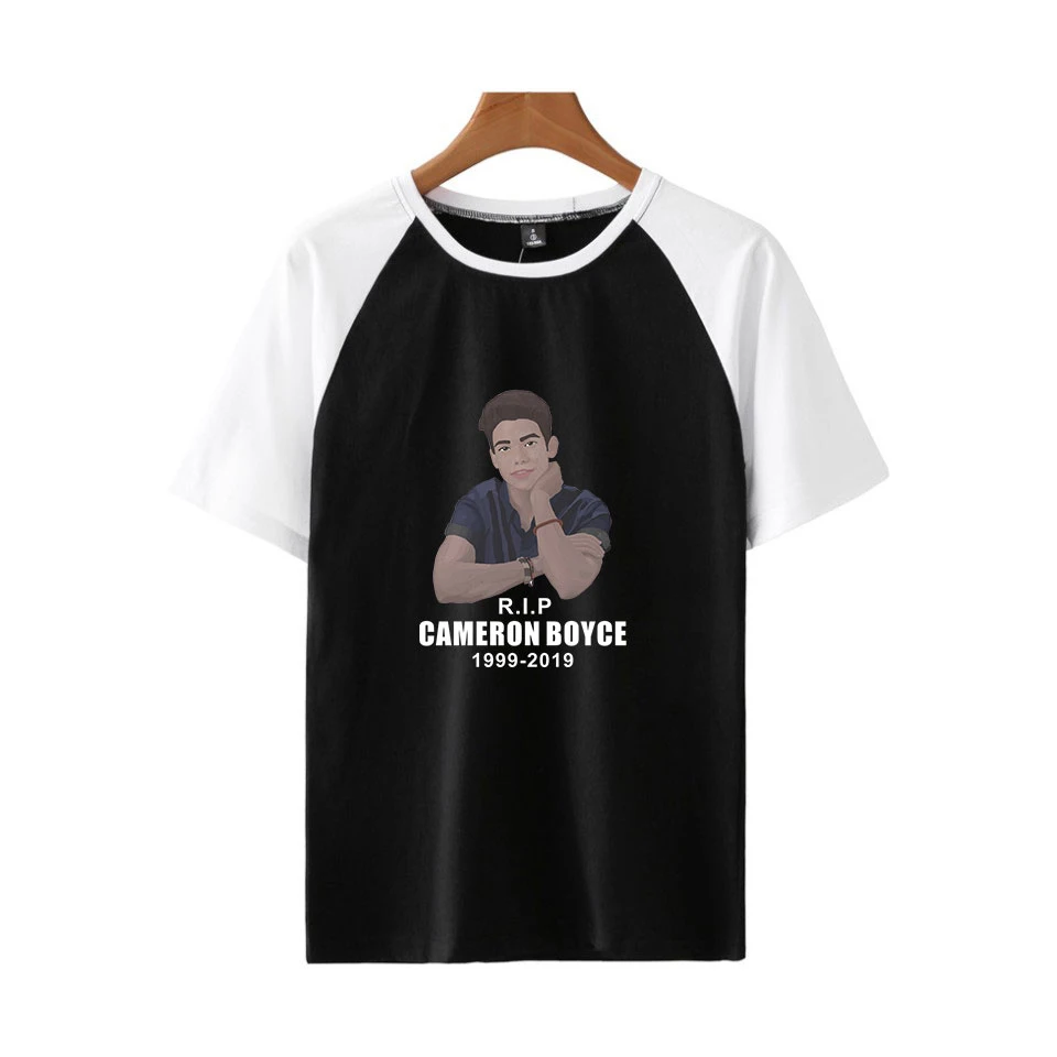 Коллекция 2019 года модная футболка с принтом Cameron Boyce популярная Повседневная