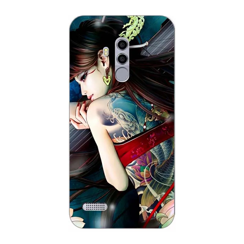 A294 Модный мягкий из высокотемпературного полиуретана чехол для телефона Leagoo T8S силиконовый чехол ТПУ задняя крышка для Coque Leagoo T8S кожаный чехол с цветочным принтом - Цвет: A294