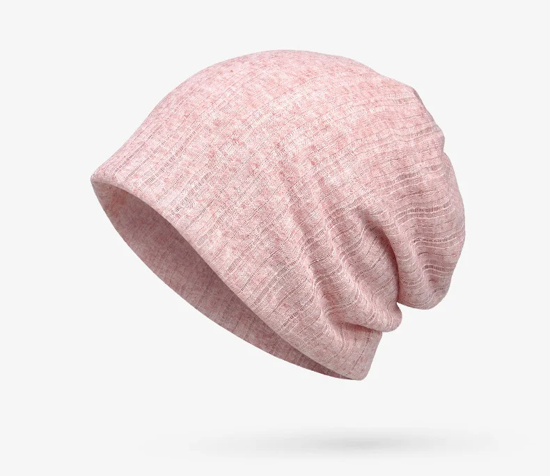 Новые шапочки Skullies весенние и летние тонкие части головы кепки волос с женщин Дышащие Модные корейские модные шапки