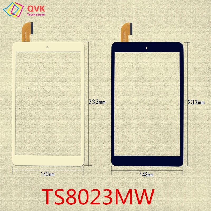Черная 8-дюймовая сенсорная панель для Digma Optima 8001M 8002 8003 M 8004 S 8100R запасные части