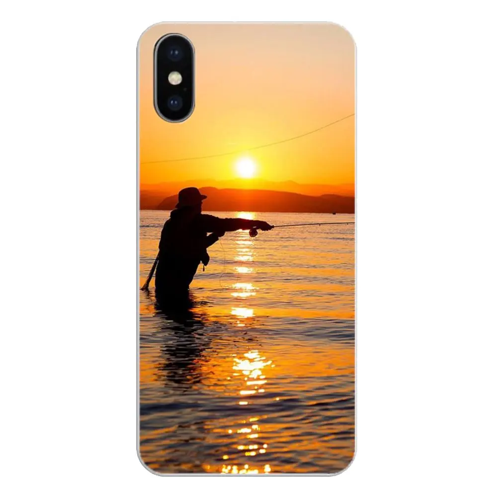 Hunting Fishing art fish For Huawei Honor 8 8C 8X 9 10 7A 7C Mate 20 Lite Pro P Smart Plus Silicone Phone Shell Cover |