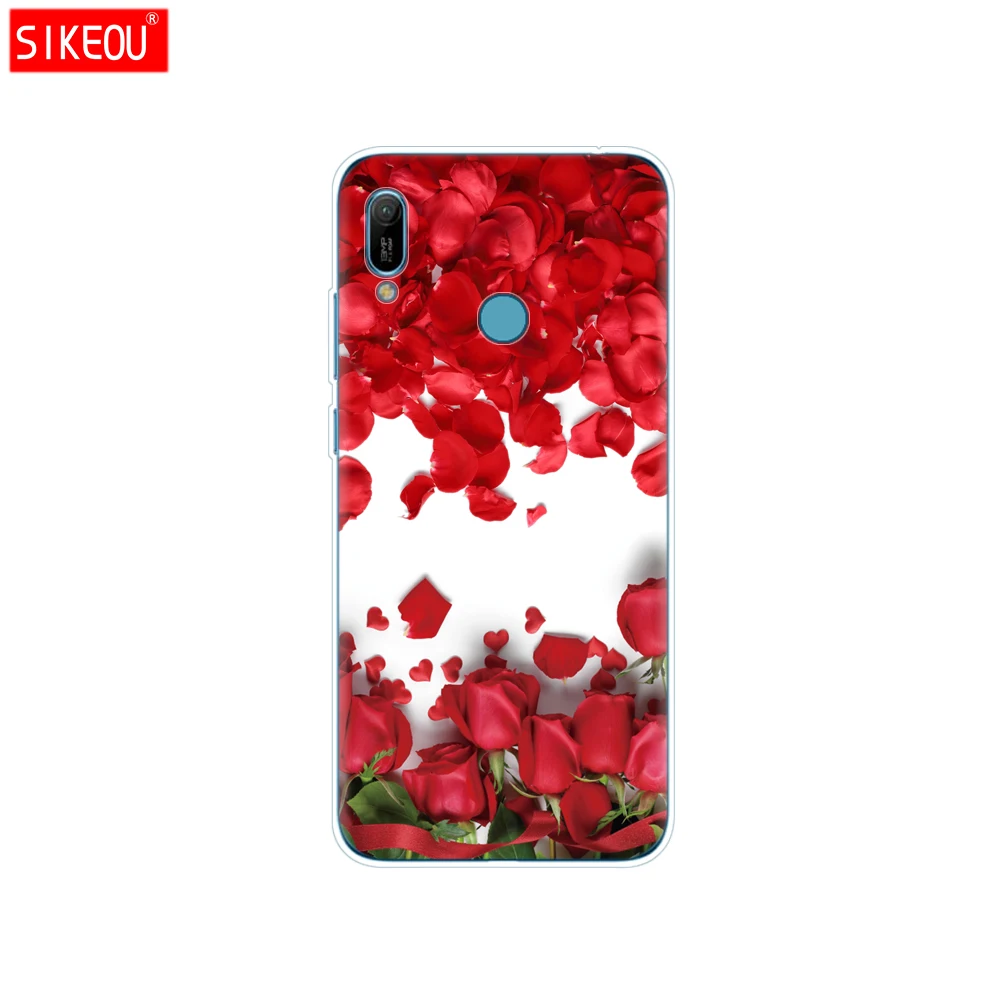 Huawei Y6 чехол huawei Y6 чехол из силикона и ТПУ мягкий чехол для телефона для huawei Y6 MRD-LX1 MRD-LX1F Y 6 Pro Y6Prime чехол - Цвет: 33713