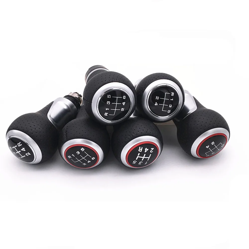 Красная ручка переключения передач для Audi skoda seat A3 A4 B6 B7 b8 A6 S4 B8 8K A5 8T Q5 8R volkswagen vw passat