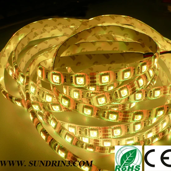 $10 off per $100 DHL FedEx Free ship 60M/lot Waterproof 5050 SMD LED Strip 5m/roll 300Leds 60LED/M Green Blue Red Yellow White | Освещение