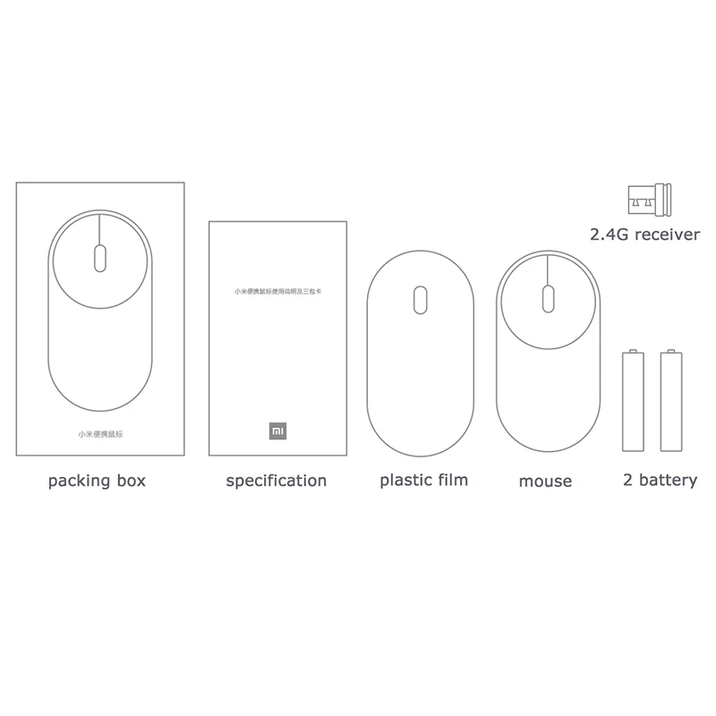 Оригинальная Xiaomi мышь XMSB01MW портативная беспроводная мышь оптическая Bluetooth 4,0 RF 2,4 GHz двойной режим для ноутбуков и планшетов