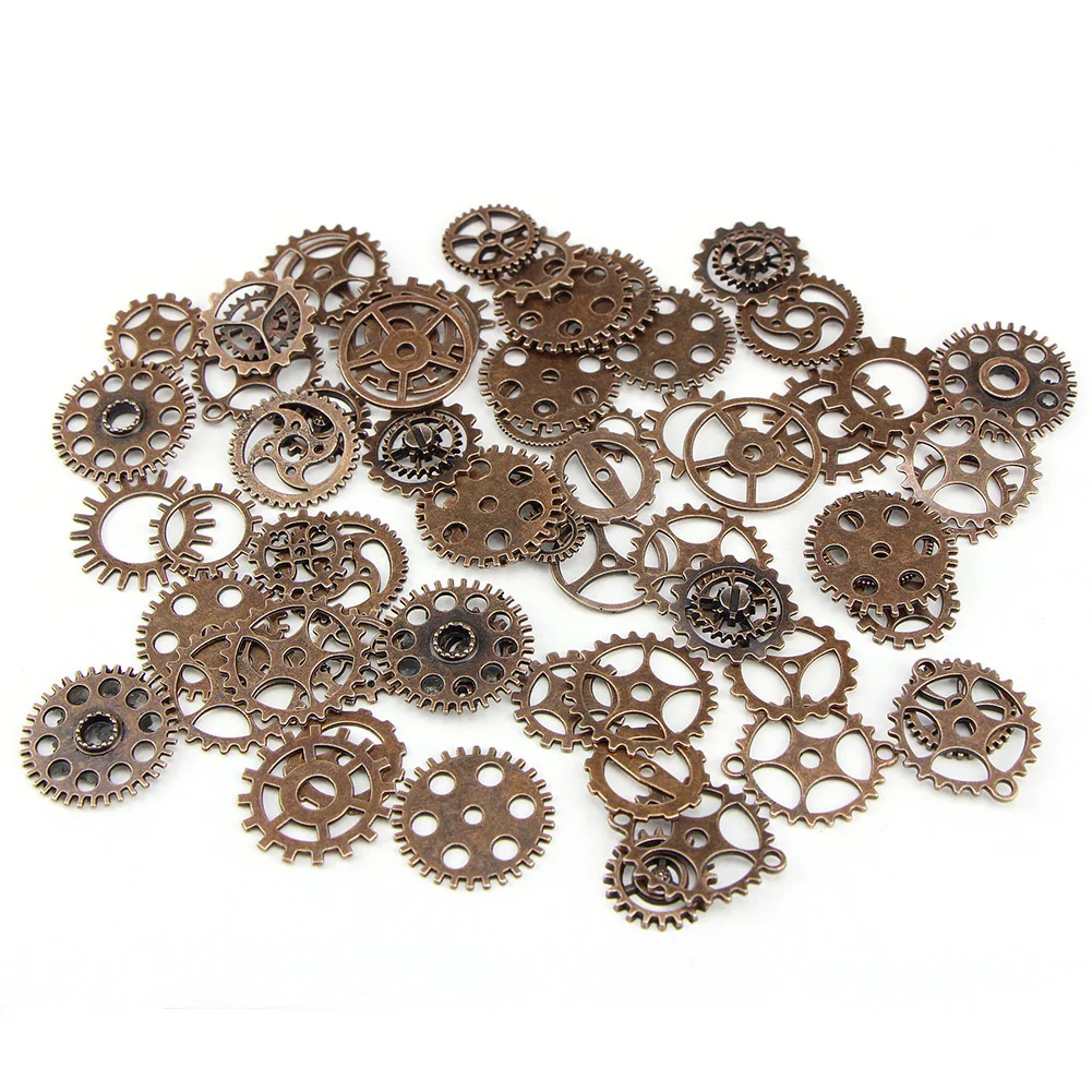 1 партия Cogs винтажные наручные часы браслет аксессуары подвесные колеса