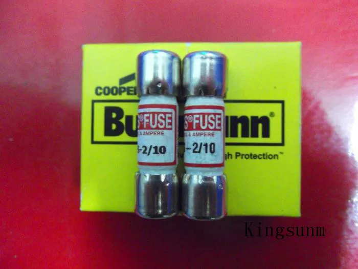 

Free shipping 5pcs BBS-2/10 fuse ceramic BUSSMANN 10X35 0.2A 600V genuine
