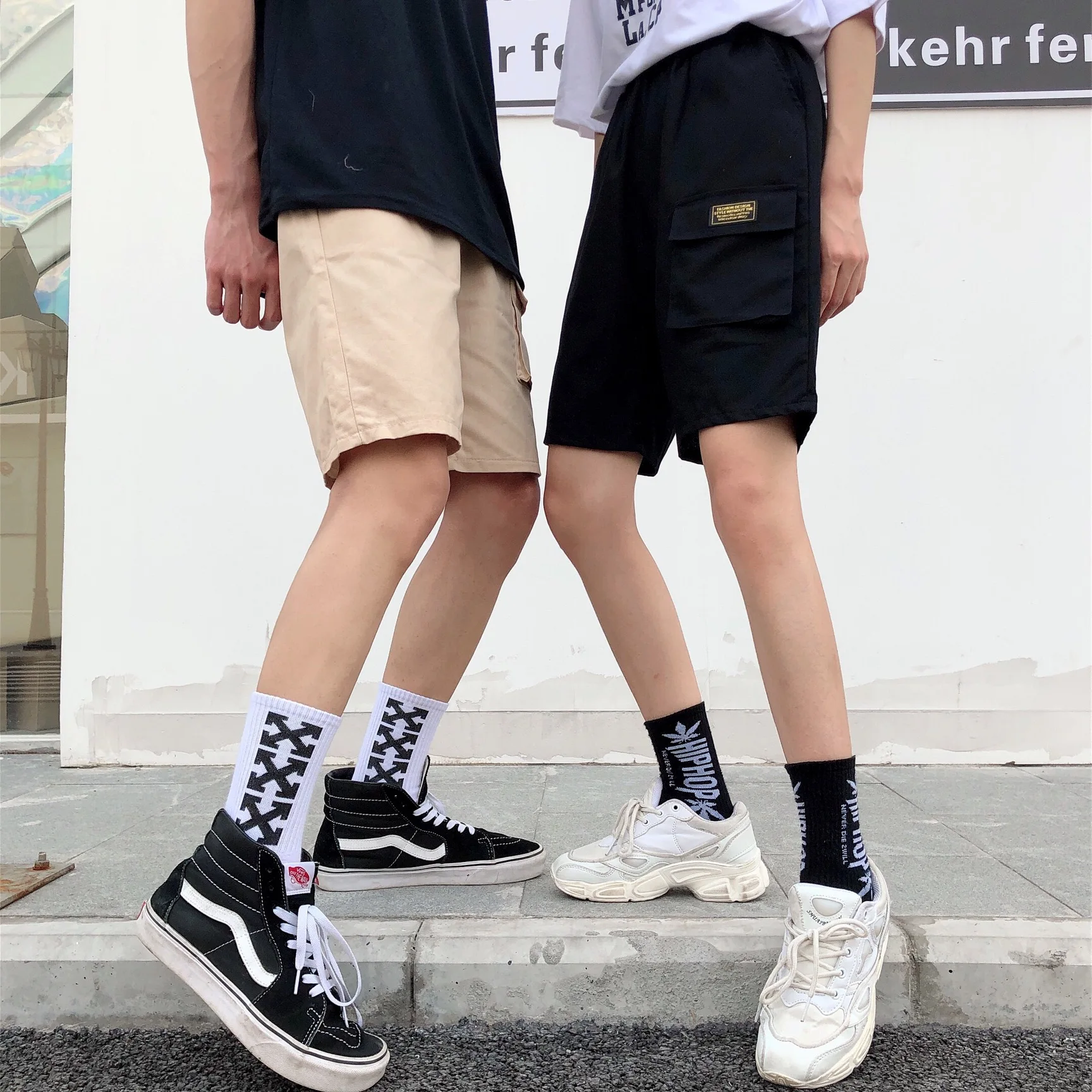 Шорты женские летние Harajuku корейский стиль пара Простые ретро женские s Карго спортивные Свободные повседневные Карманы Прямые BF короткие эластичные