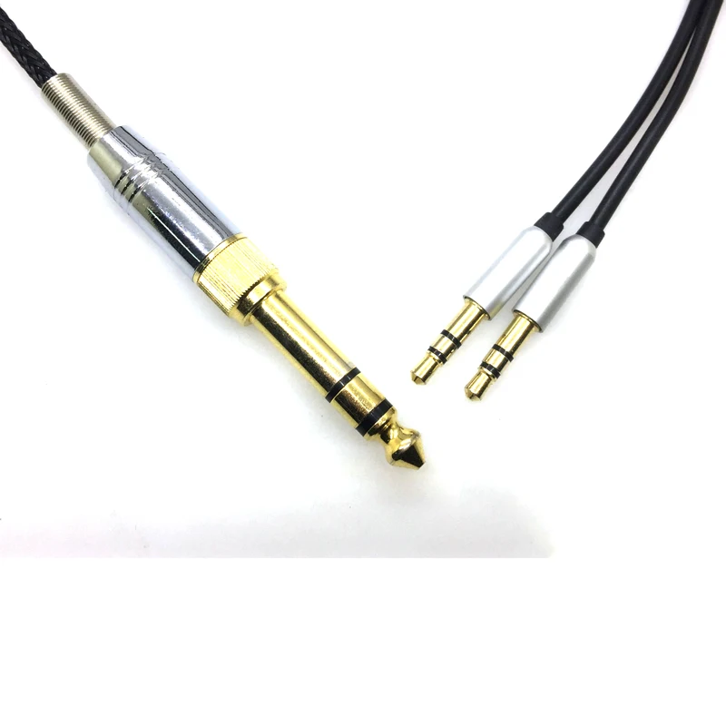 Сменный кабель Hifiman для Hi-Fi наушников 3 5 мм 6 35 мм-2x3 | Электроника