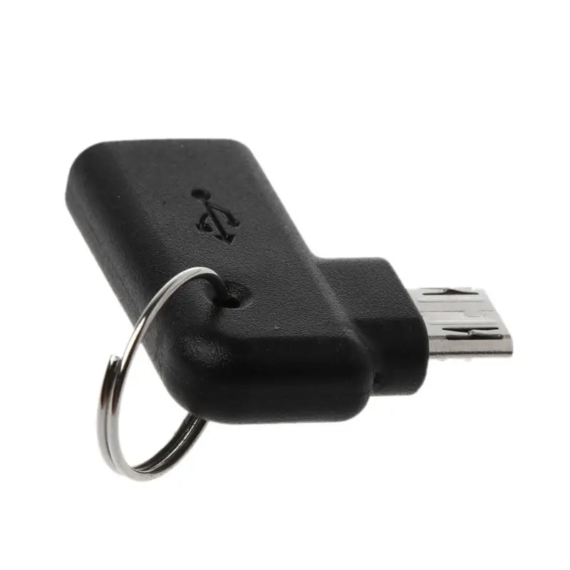 90 градусов Тип C женский микро USB Мужской зарядный разъем адаптер для samsung huawei Android мобильный телефон планшет Powerbank