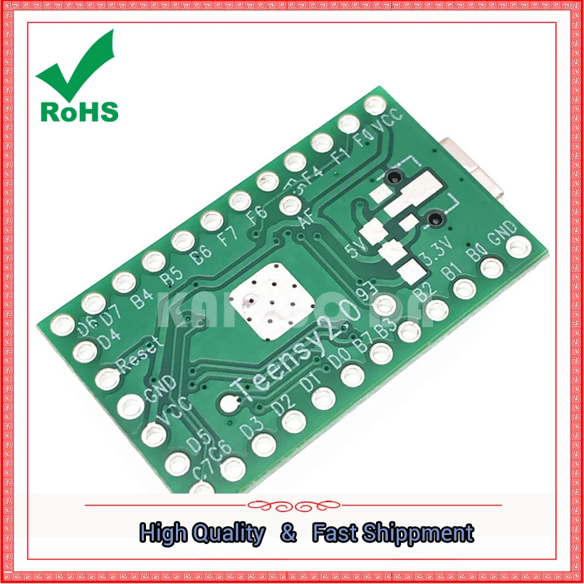 Teensy 2 0 USB AVR макетная плата Экспериментальная для клавиатуры и мыши ISP U disk teensy2.0