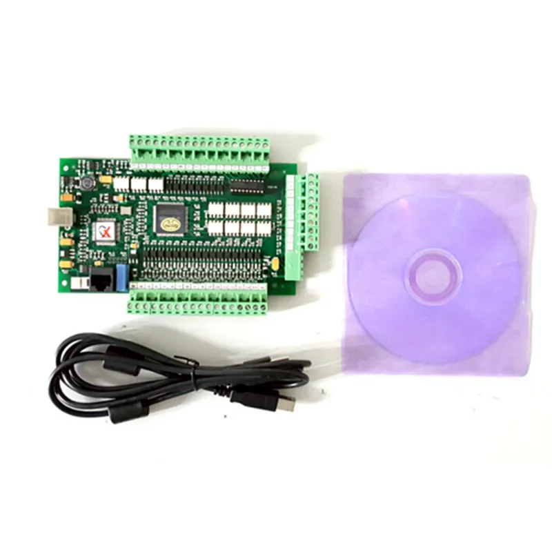 CNC mach3 USB 4 оси motion карты контроллера коммутационная USBCNC Гладкий Степпер Motion