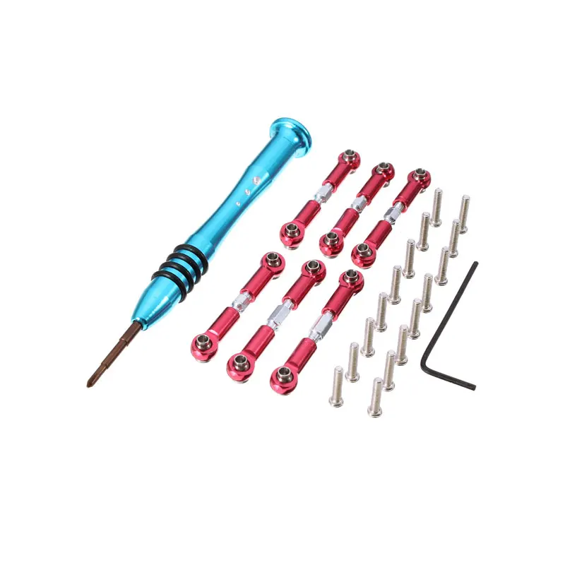 Обновленный Металлический регулируемый комплект из 6 предметов для A959 B A979 A969 K929 RC