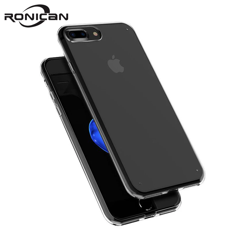 Ультратонкий прозрачный силиконовый чехол из ТПУ для iPhone 11 Pro Max X XR XS 6 7 8