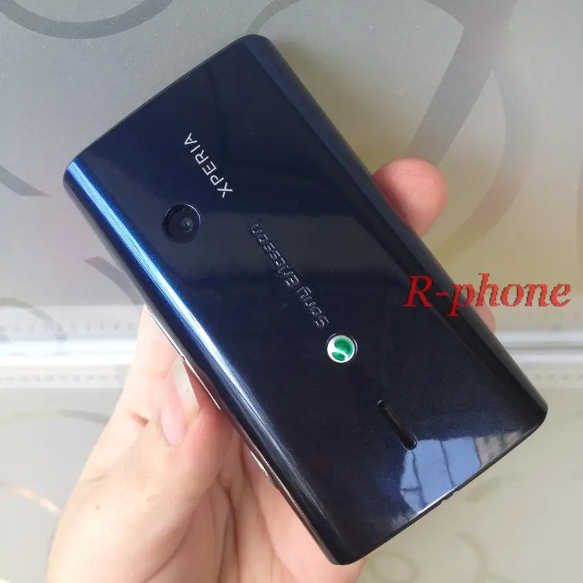 Мобильный телефон Sony Ericsson Xperia X8 E15i, разблокированный 3," сенсорный экран, Восстановленный мобильный телефон