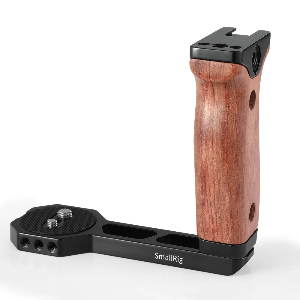 Универсальная деревянная боковая ручка SmallRig для Ronin S/для Ronin SC/Zhiyun Crane Series ручной карданный стабилизатор для большего количества вариантов DIY 2222