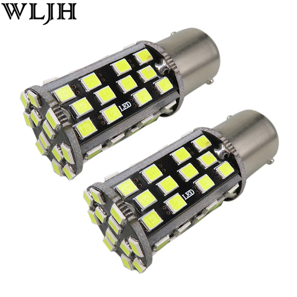 2 шт. автомобисветодиодный светодиодсветодиодный лампы WLJH 60 SMD P21W 2835 1156 10 Вт|blue light