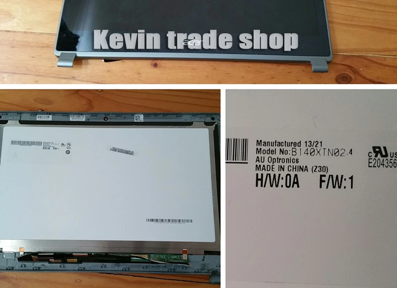 Бесплатная доставка 14 &quotдюймовый светодиодный дигитайзер Ассамблеи Дисплей