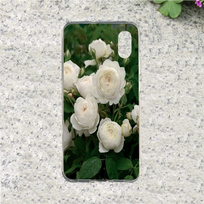 Пион Белый Цветы Чехол для телефона чехол Xiaomi redmi 4A 4X4 pro 5 5A 6A 6X6 Note2 3 4X5 6 из мягкой