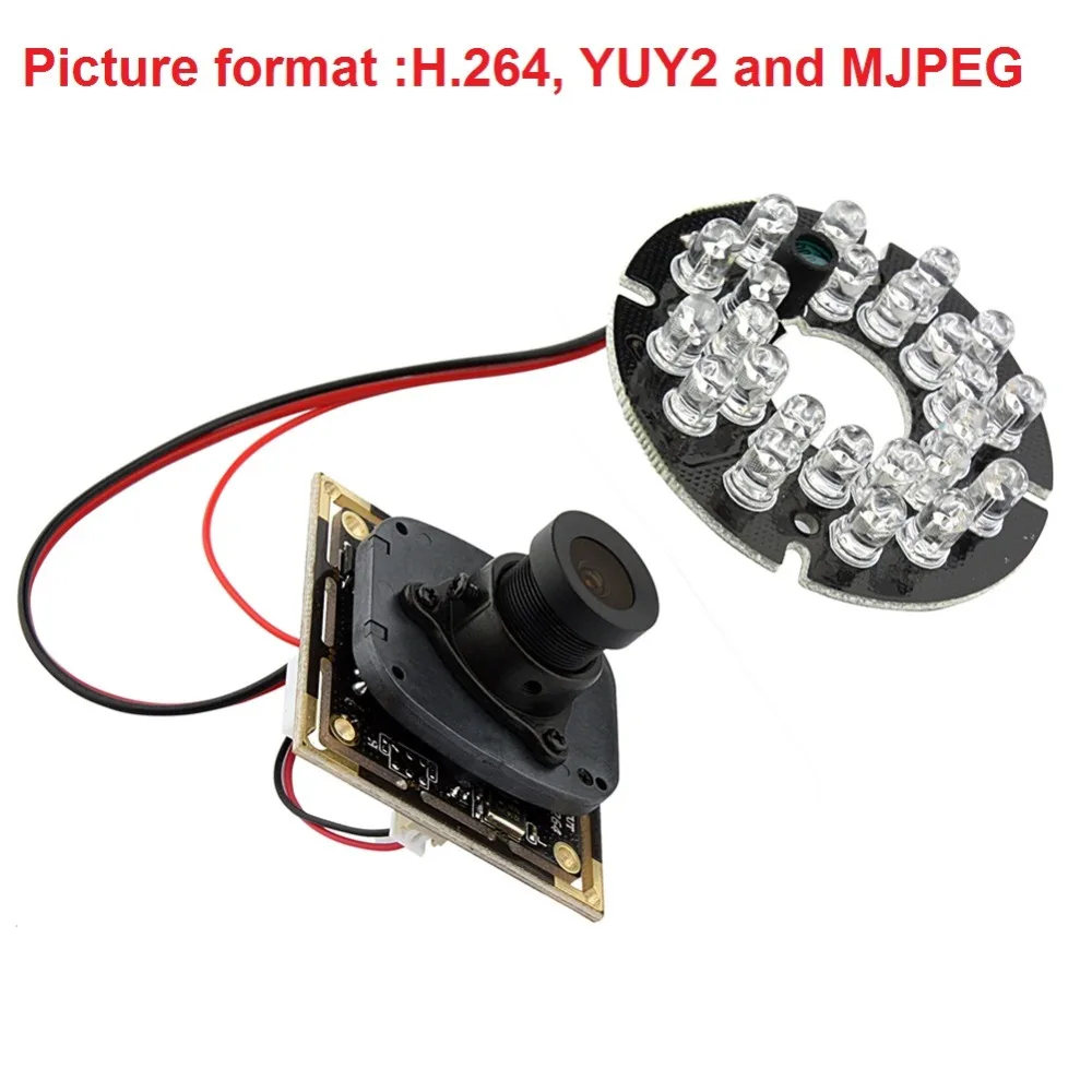 720P HD OV9712 CMOS Бесплатный драйвер H.264 инфракрасный ИК usb модуль камеры эндоскоп с