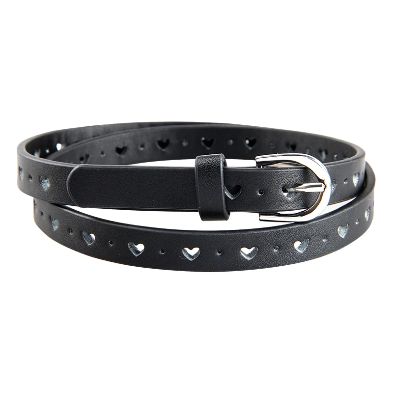 Ремень из искусственной кожи для девочек Модный Детский пояс отдыха четыре цвета