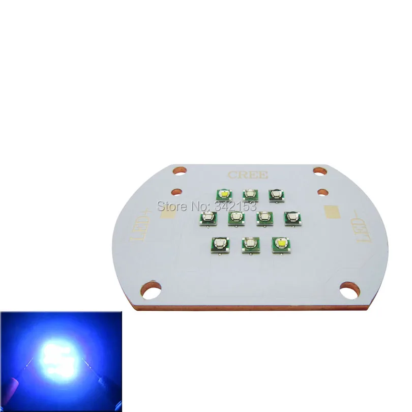 Topled светильник 30 Вт Cree XPE XP-E настраиваемый аквариум светодиодный излучатель лампа светильник 475nm синий 450nm Королевский синий холодный белый 10000K