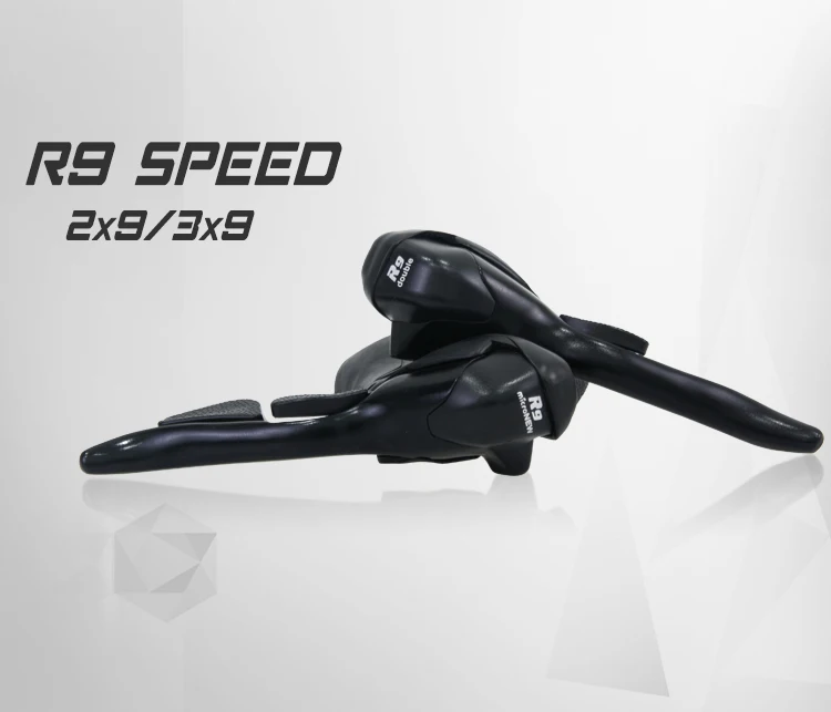 Dubbele тройной 2x7 2x8 2x9 2x10 переключения скоростей Fiets двойной контроль Hevels Racefiets Versnellingspook переключатель