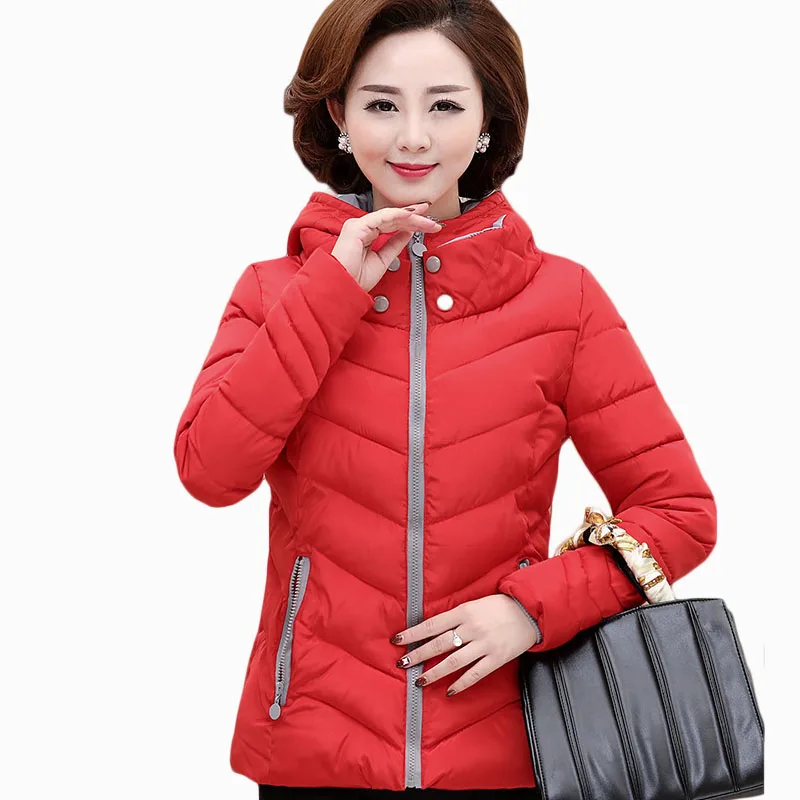 Новинка 2017 лидер продаж женская зимняя куртка утепленная модная с капюшоном