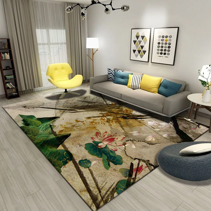 Hoge Kwaliteit художественная Китайская Картина маслом Stijl Tapijt Voor een Woonkamer Slaapkamer
