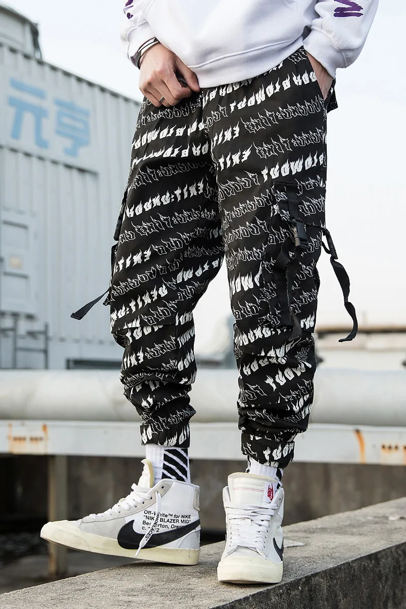 

Original Letter Printing Casual Pants Loose Spring New Hip-hop Harem Pants Men Sweatpants Mens Trousers Streetwear Joggers