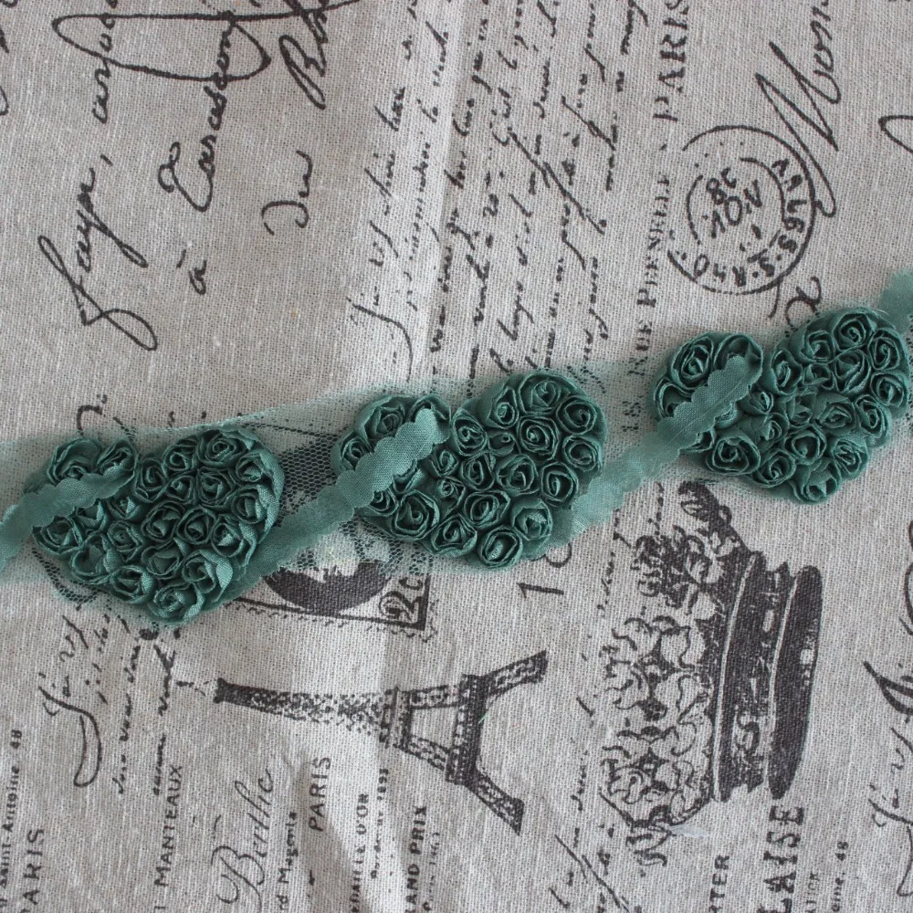 Повязка на голову с цветами и сердечком 1 размер 003|flower hair accessories|hair accessoriesshabby flowers |