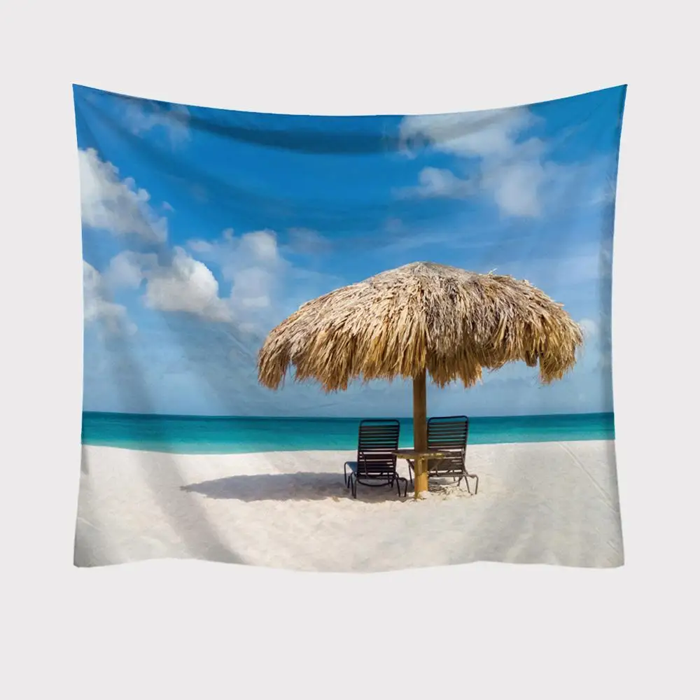 Seaside Scenery 6 Красивый вид на море настенный гобелен домашний декоративный полотенце пляжное Пикник пледы ковер одеяло коврик Мандала Приморский Пейзаж Tapisserie - Цвет: Seaside Scenery 6
