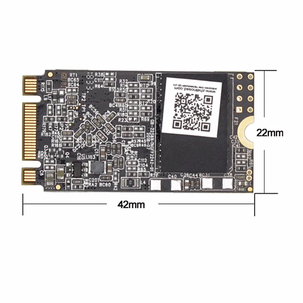 Zheino NGFF M.2 2242 64 Гб 128 ГБ 256 ГБ 512 Гб SATA3 M.2 SSD Внутренний твердотельный жесткий диск