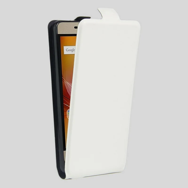 Белый Винтажный чехол из искусственной кожи чехол для zte Blade X3 T620 чехол вертикальный Магнитный флип-чехол для телефона защитный чехол D2 T620 чехол для телефона Fundas - Цвет: Белый