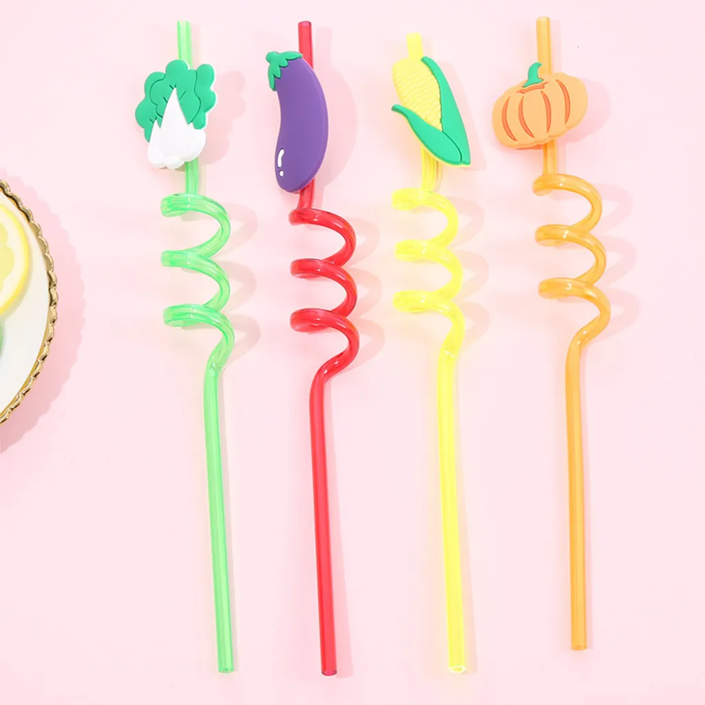 4 шт многоразовые трубочки смузи питьевой соломинки для молочных коктейлей
