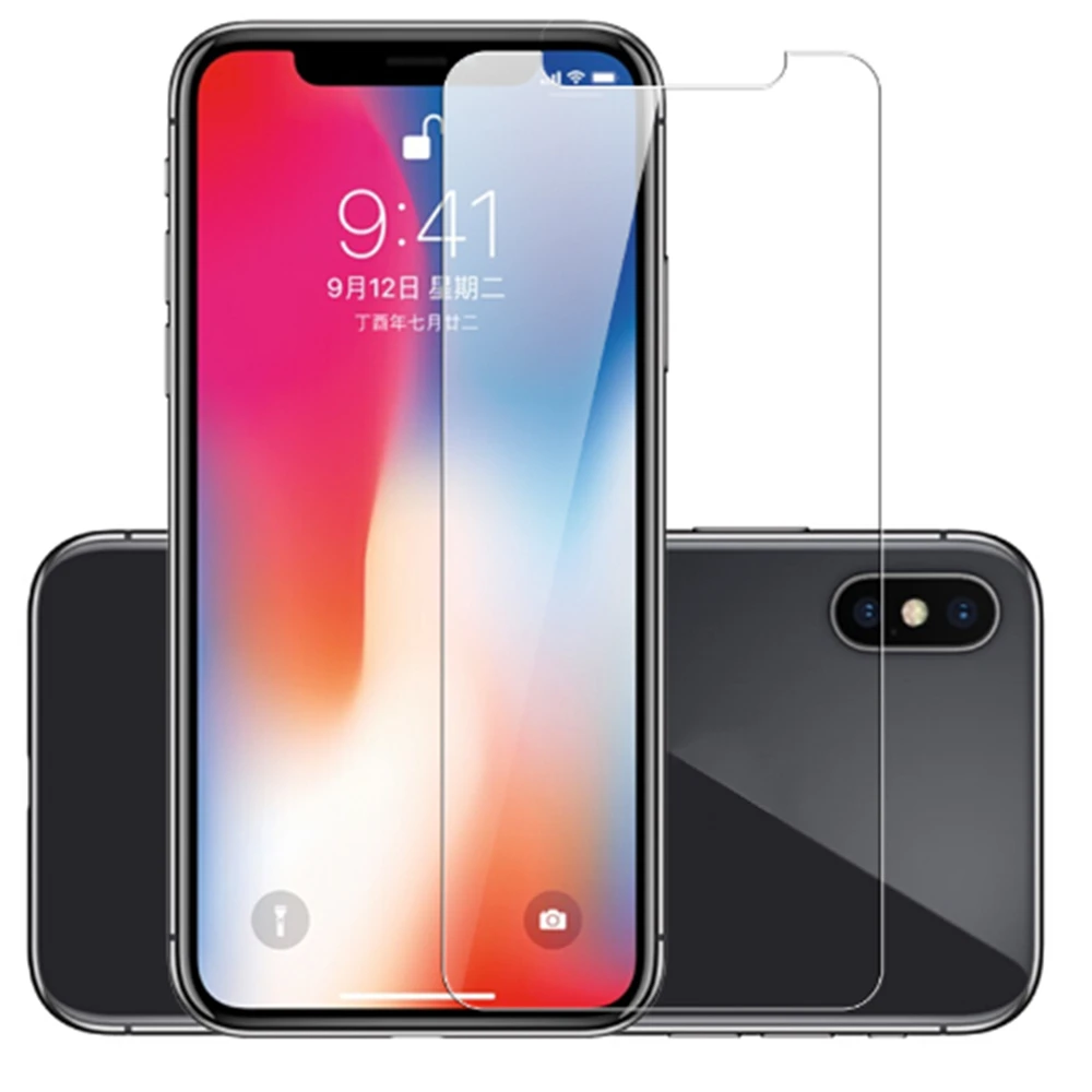 Переднее заднее Полное стекло для iphone SE X 11 закаленное pro max экранная пленка на 7 8