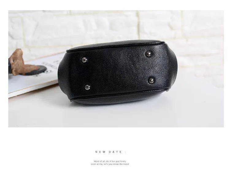 KYYSLO Pu Leather Women's Bag Handbag Korean Version Of Casual Fashion Women Shoulder Messenger Bag High Capacity Handbag