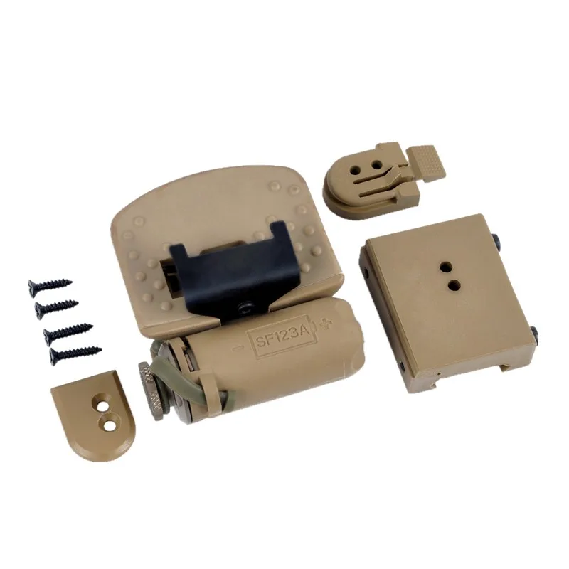 Тактический шлем светильник лампы Набор GEN 2 белых светодиодный с ИК черный