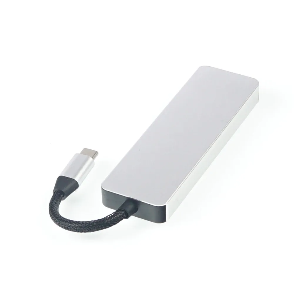 5 в 1 USB C Hub 3 0 Type адаптер для зарядки и считывания карт|Кабели передачи данных| |