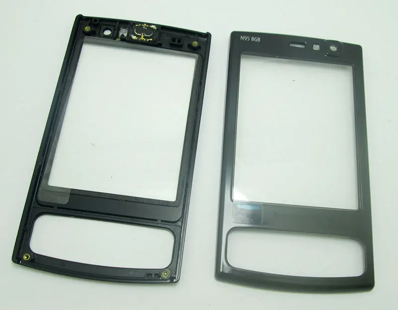 Передний ЖК-держатель корпус чехол панель для Nokia N95 8G 8GB с наушником динамик