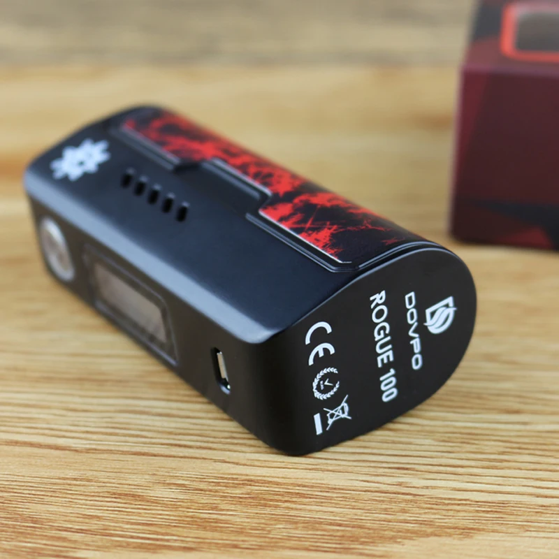 Оригинальный elektronik пикантная закуска sigara с. dovpo Rogue 100 Вт поле mod Мощность