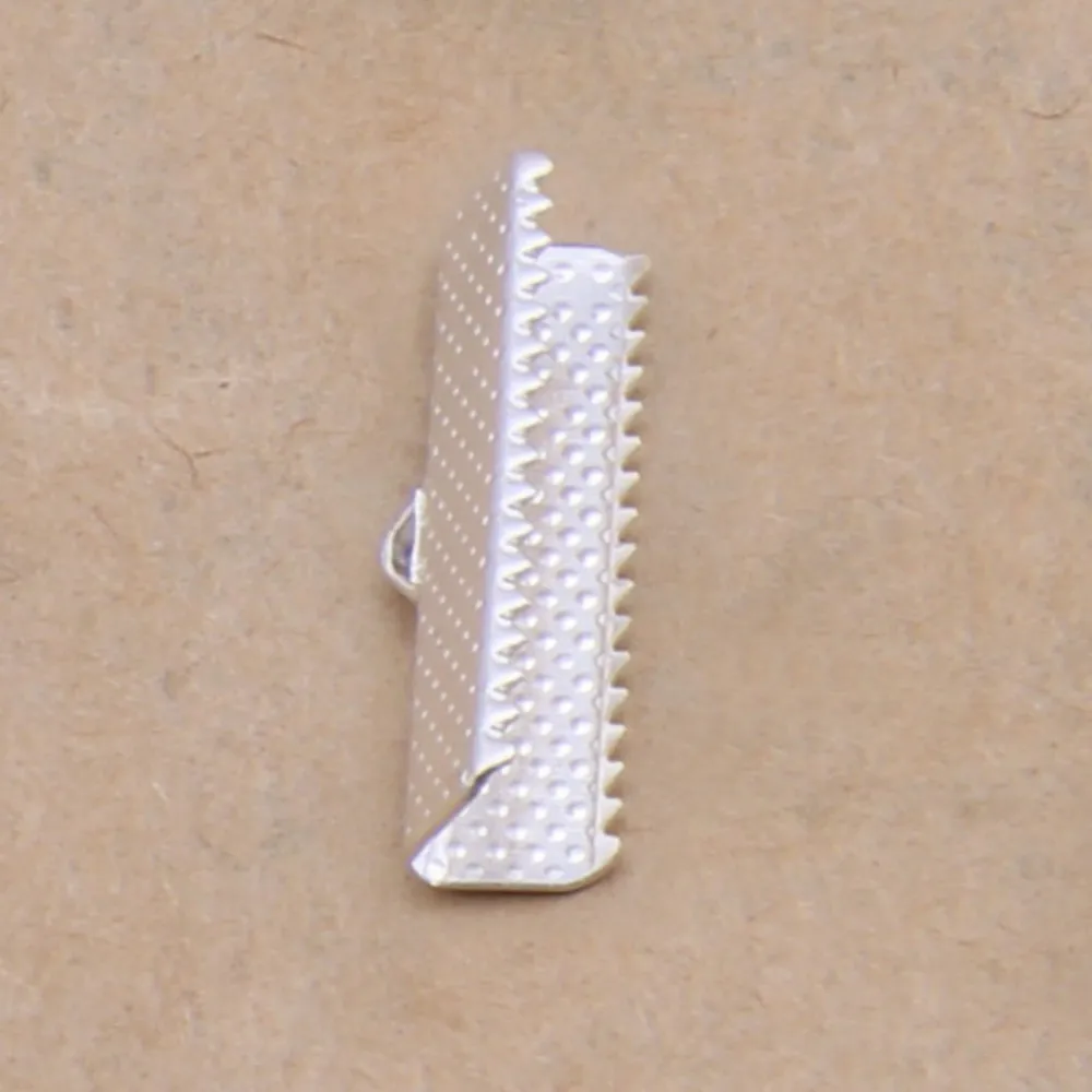 Gunblack обжимные Концевики для кожаного шнура плоская крышка застежки бусины