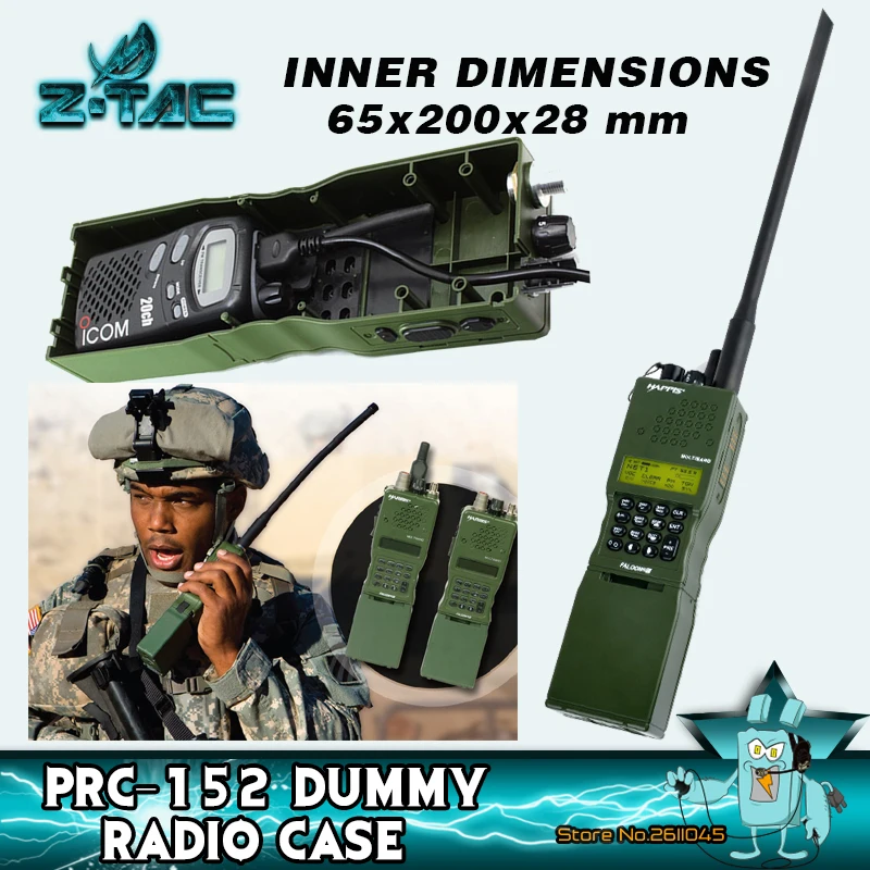 Z-Tac Mility PRC-152 чехол для радио без функции для Baofneg Talkie Walkie чехол AN/PRC 152 чехол для радио модель PRC-152 Z020