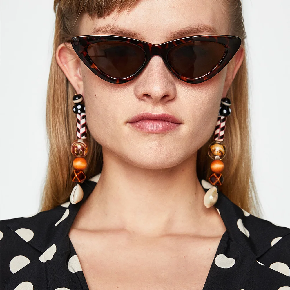 Новые Этнические женские разноцветные шармы ручной работы длинные серьги